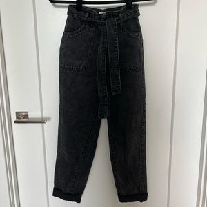 Black Jeans with Belt